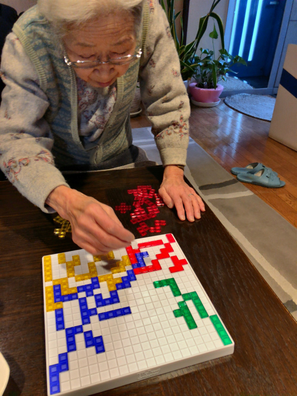 フランス生まれの陣取りボードゲーム ブロックス Blokus が認知症予防に最適だったので91歳の祖母とガチンコ対戦してみた Hobby Memo